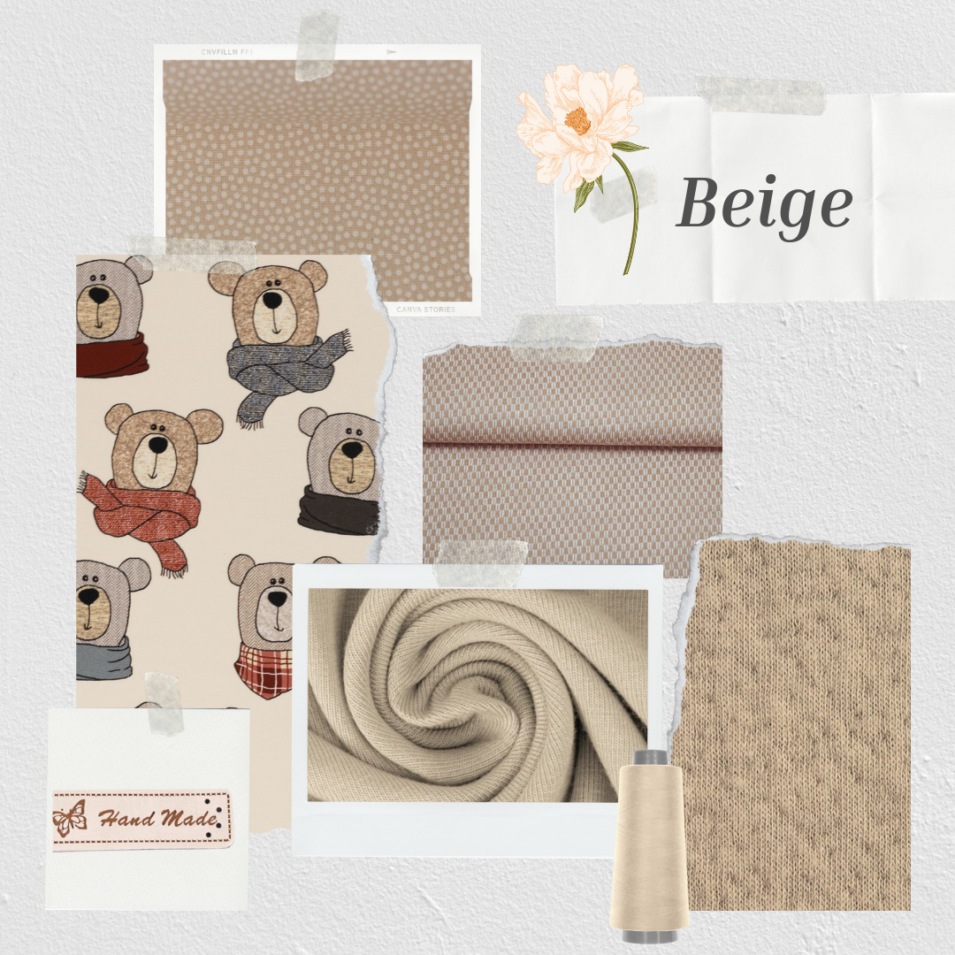 Stoffe und Kurzwaren in Beige - Inspiration - Farbwelten - Farbwelt Beige