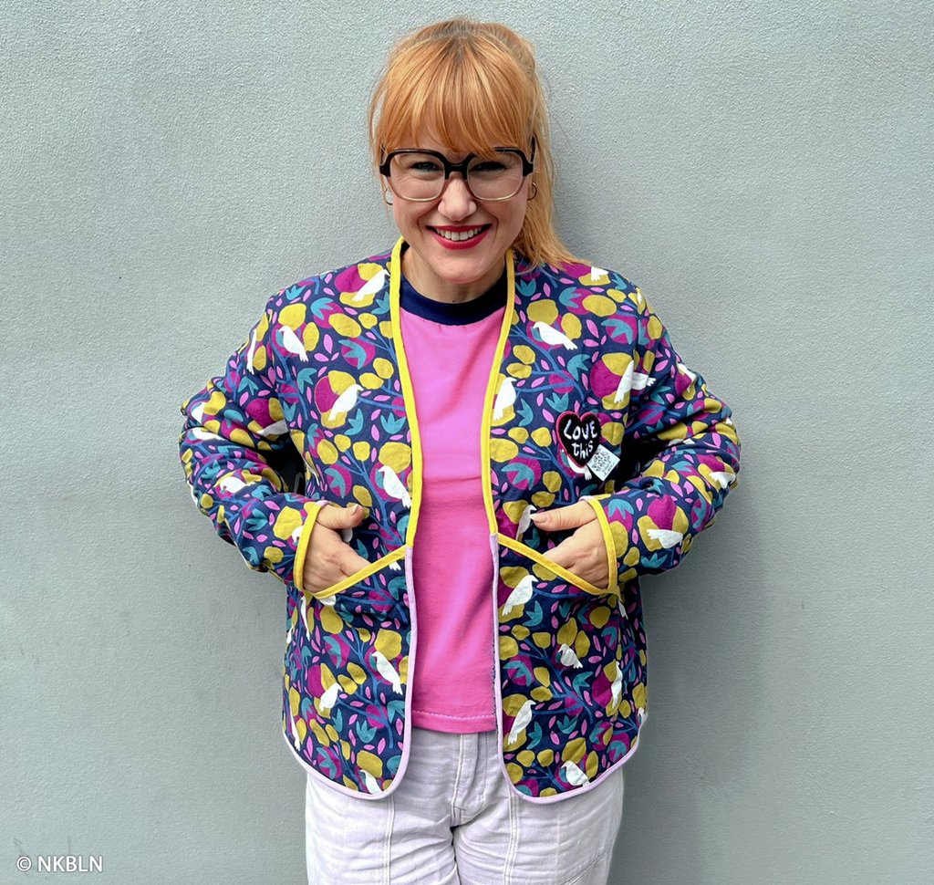 Canvas - Dekostoff - Swafing - Birds & Trees by Emjo Design