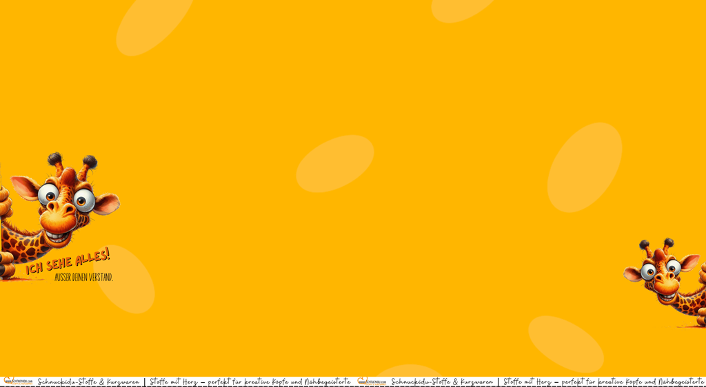 Vororder - Panel Eigendesign  - Jersey - ca. 80x155cm - Giraffe