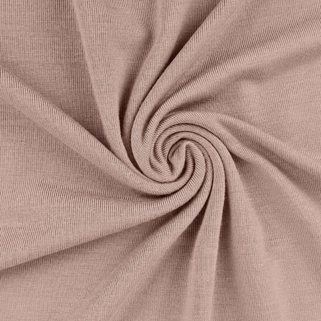 Viskose - Viskosejersey - Uni - Rosé