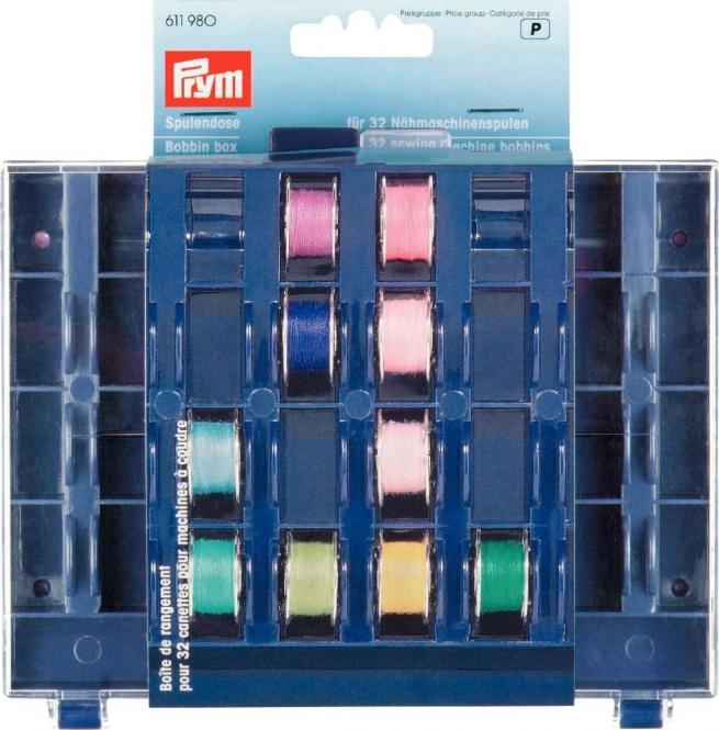 Prym Spulendose für 32 Nähmaschinenspulen - 611980