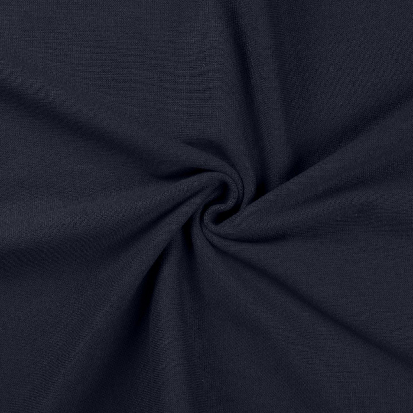 Bündchen Stoff - Feinripp - Uni - Schlauchware - Navy