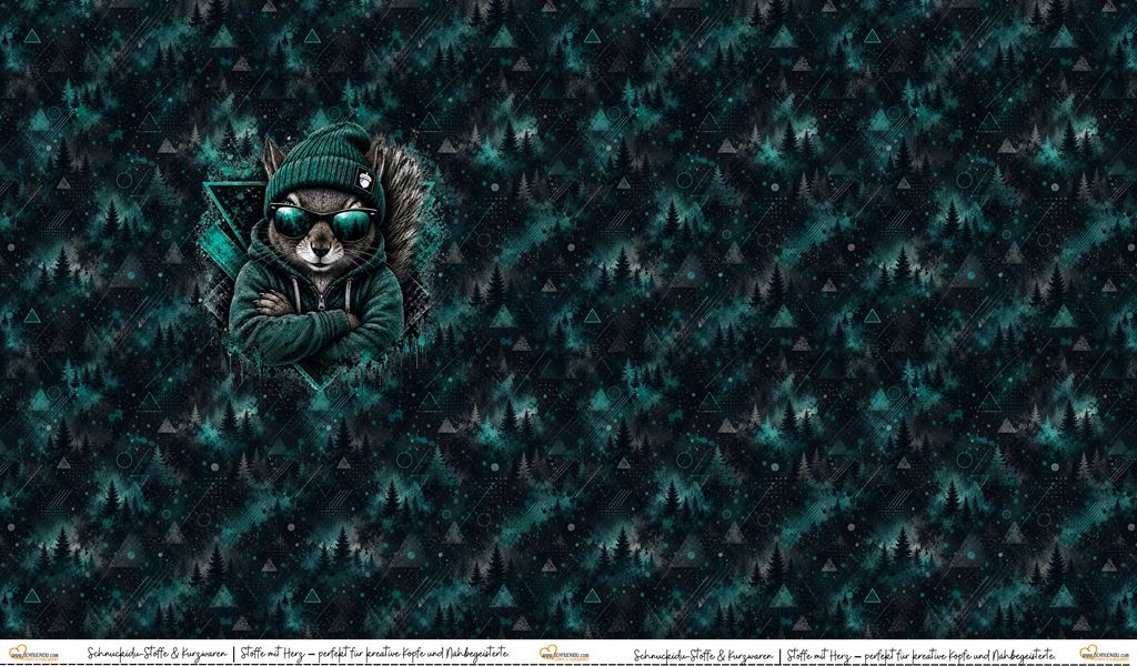 VORORDER - Schnuckidu Kollektion - Forest - French Terry