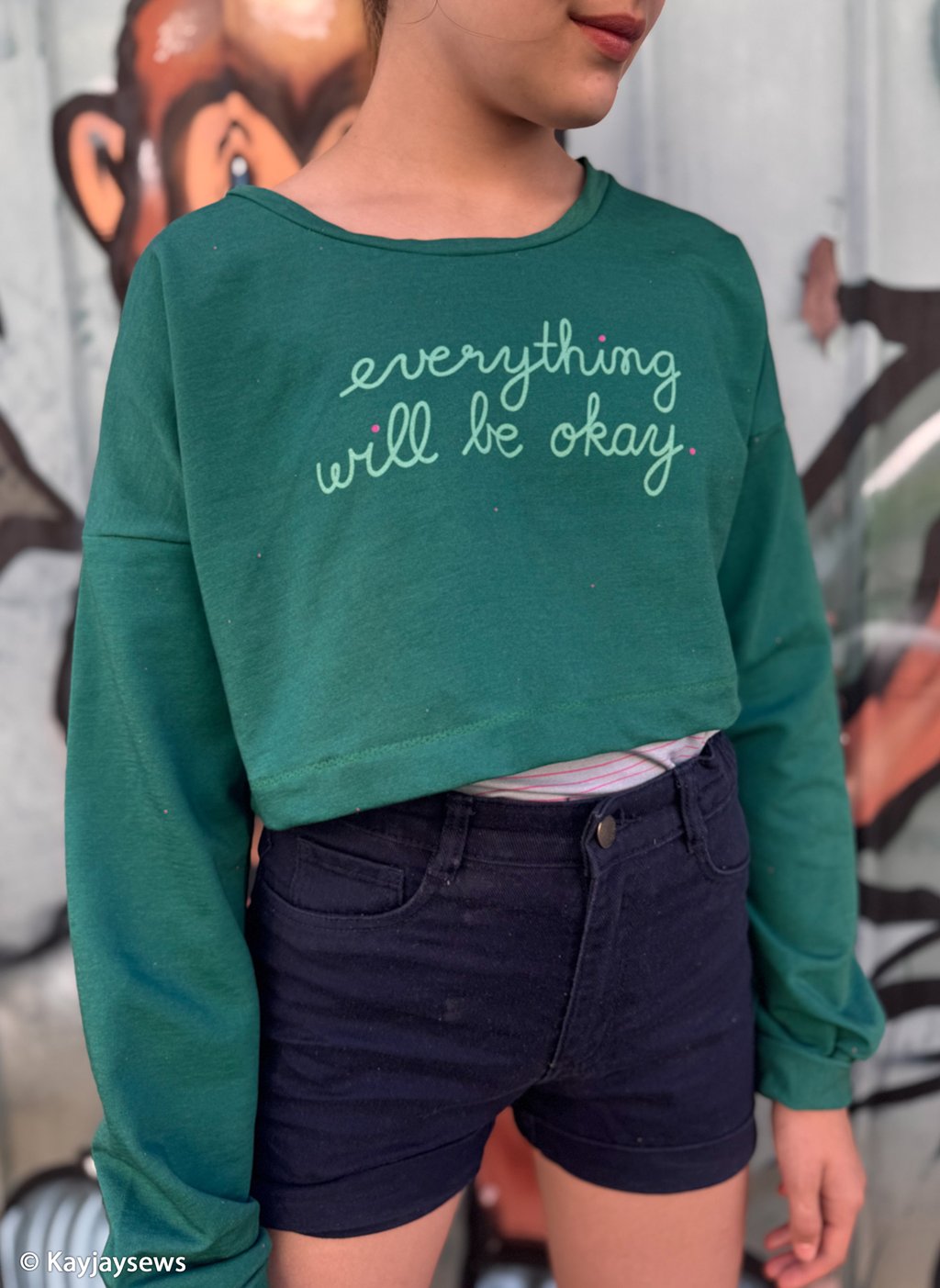 Panel - French Terry - Okay by käselotti - ca. 100cm x 150cm