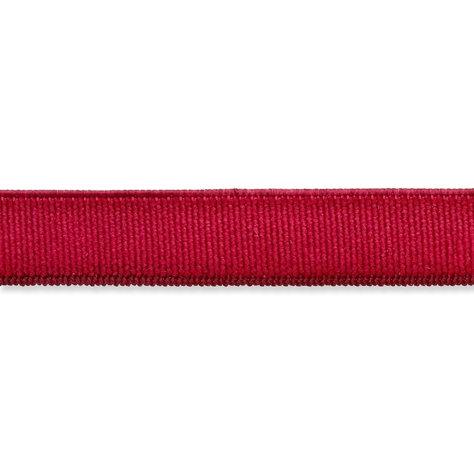 Gummi - Gummiband - 10mm - Uni - Bordeaux Rot