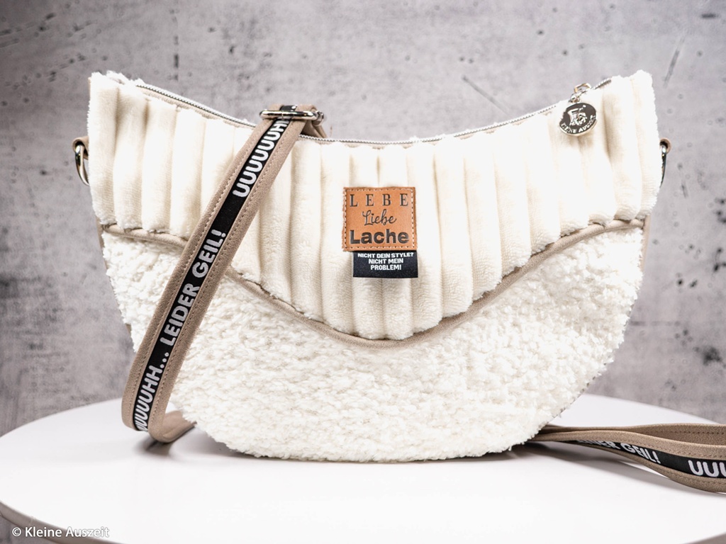Chenille Stoff - Bogota - Swafing - Natur