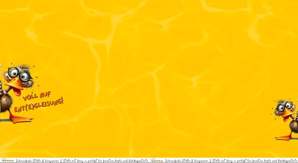 Vororder - Panel Eigendesign  - Jersey - ca. 80x155cm - Ente