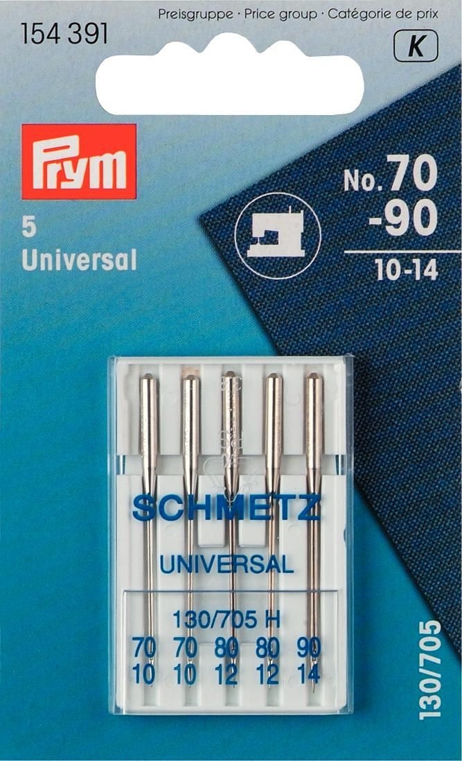 Prym - Nähmaschinennadeln 130/705 Standard 70-90