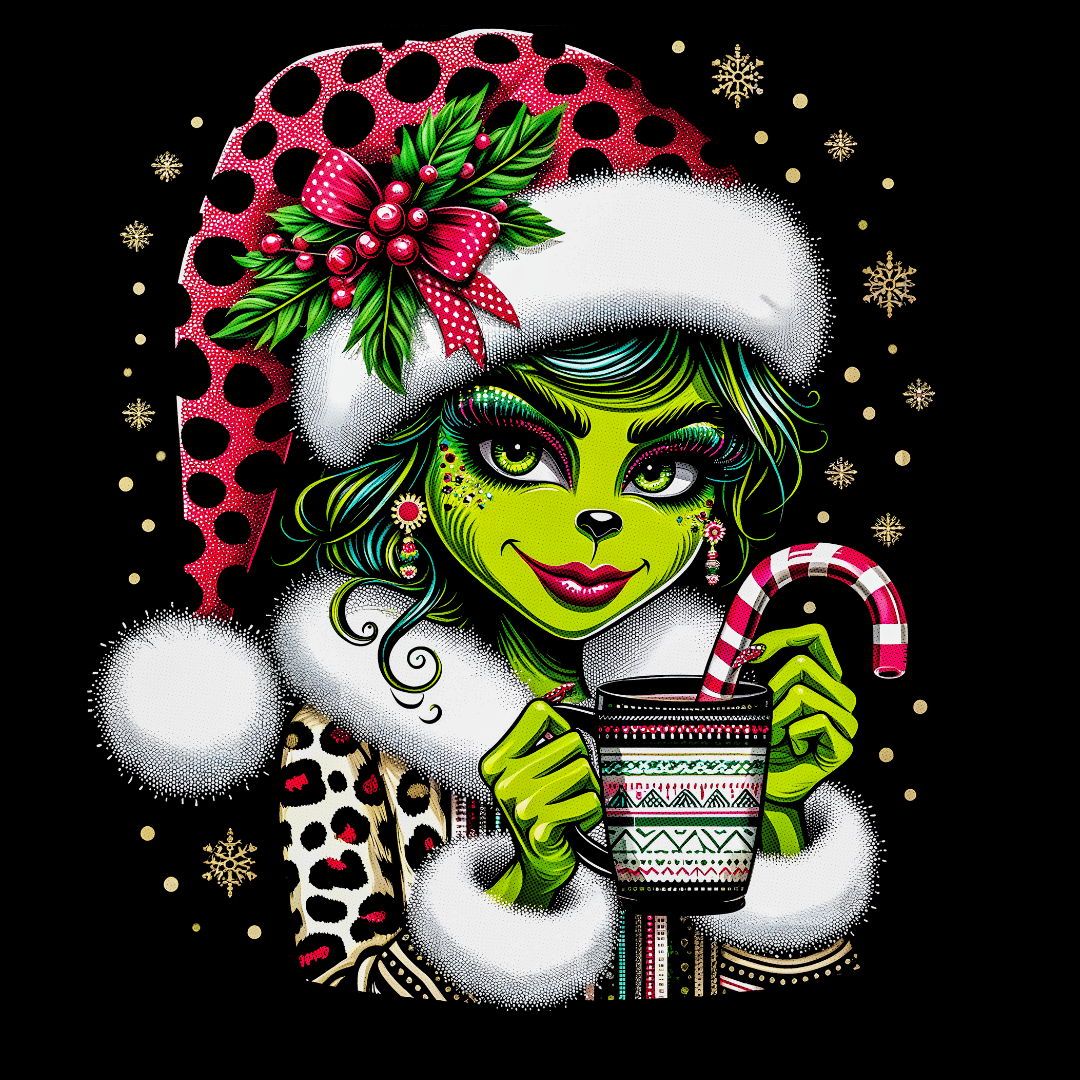 Bügelbild - Frau G - ca. 13,7x15,7cm - transparent