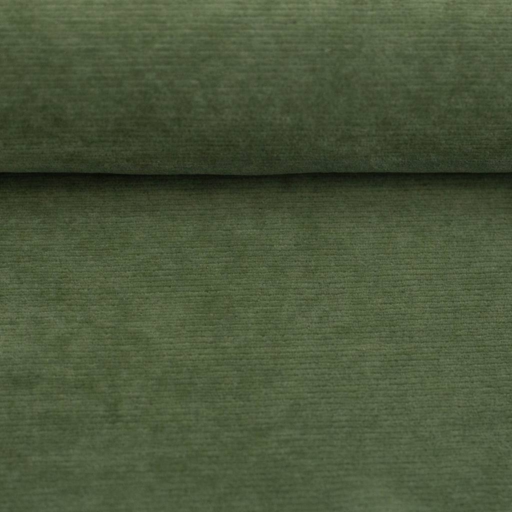 Swafing Nicky Feincord Bibi in Hellgrün, weicher elastischer Cordstoff, 80% Baumwolle, 17% Polyester, 3% Elasthan, Vorbestellung September/Oktober 2026