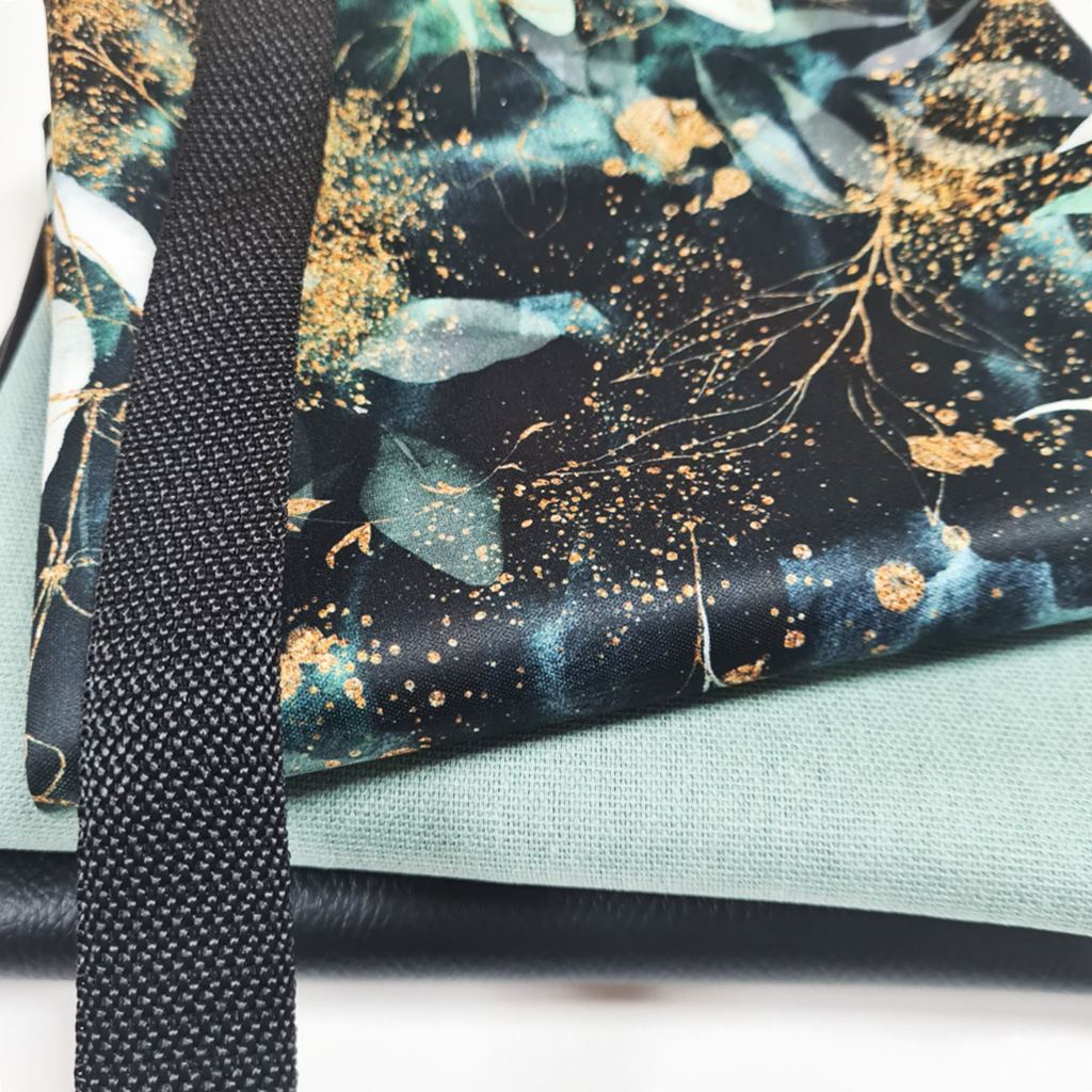 Stoffpaket  - Schnuckidu Stoffpaket -  Taschenpaket Golden Leaves