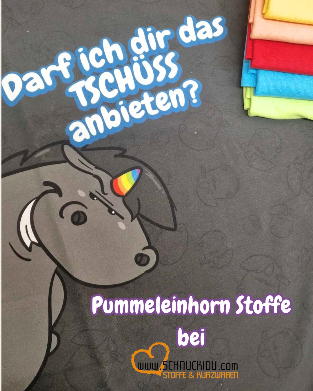 Pummeleinhorn Stoffe