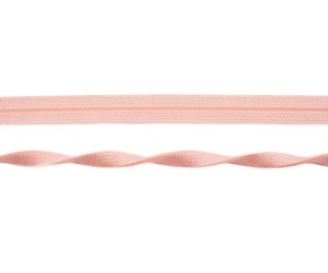 Einfassband elastisch Jaquard 20 mm - Lachs glänzend