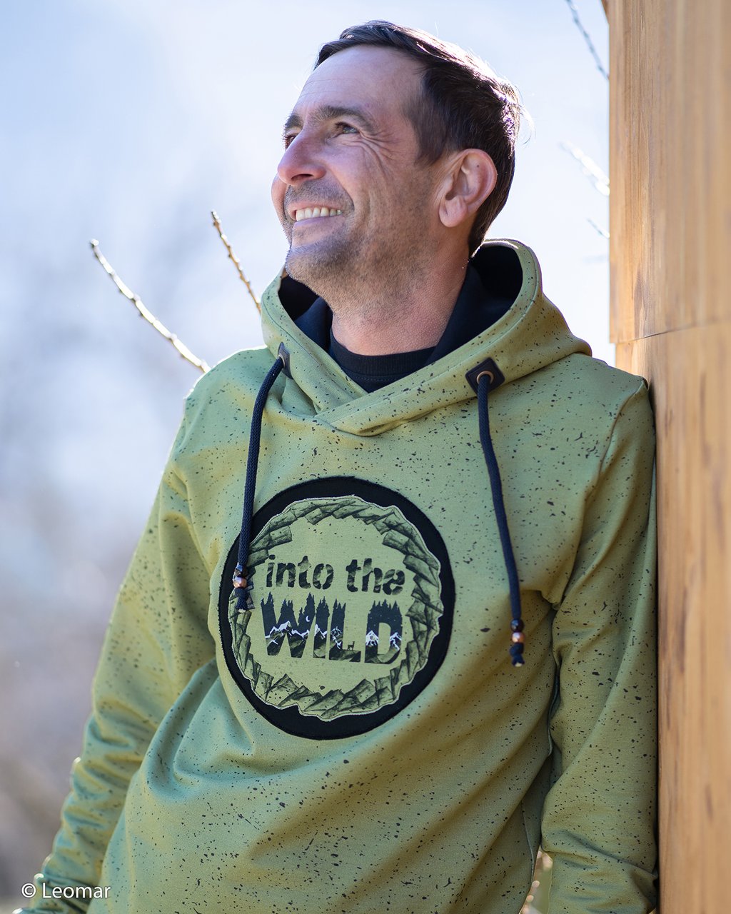 French Terry - Kombistoff - Into the Wild by Bienvenido Colorido - grün