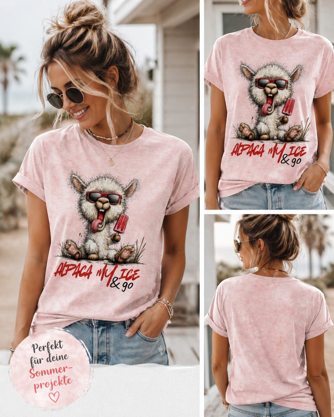 VORORDER - Eigendesign - Kombistoff Jersey - Snack Attack Kollektion