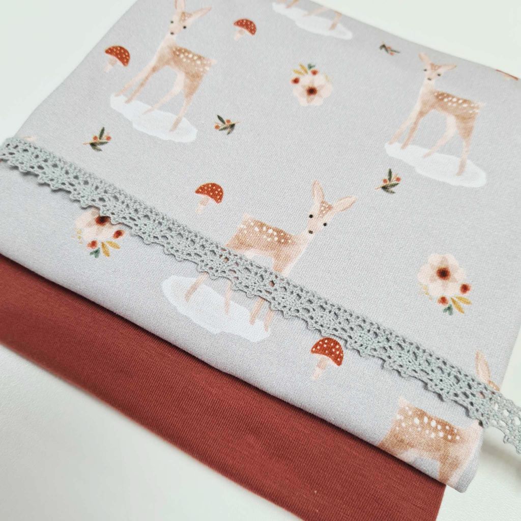 Stoffpaket - Mini Stoffpaket - Rehe