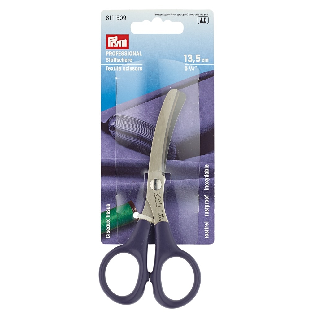 Prym - Stoffschere "Professional". gebogen 13.5cm - 611509