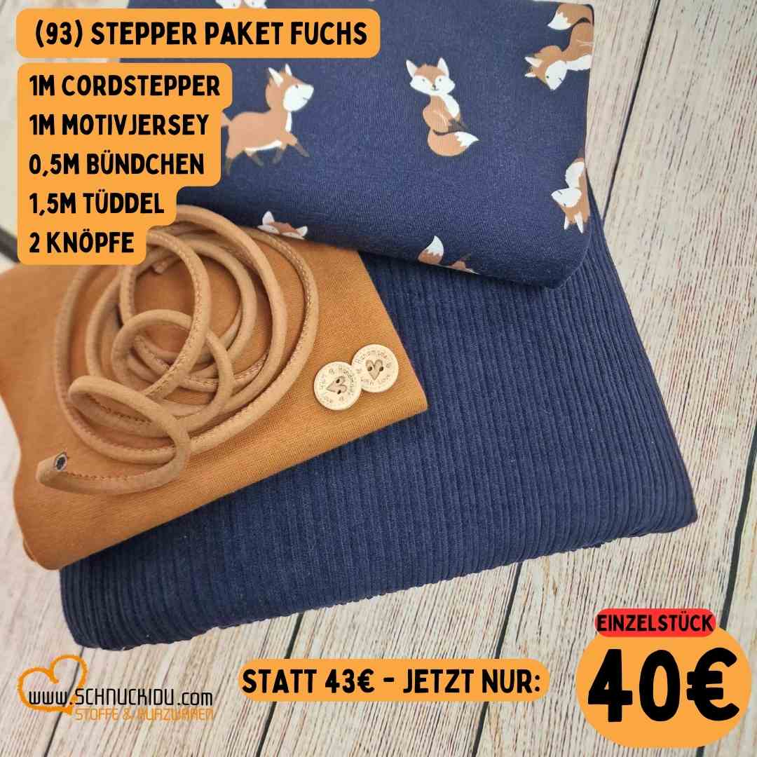 Stoffpaket - Unikat -  Stepper Fuchs