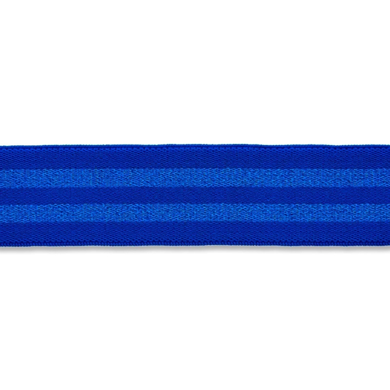 Gummi - Gummiband - 30mm - Glitter - Kobalt 