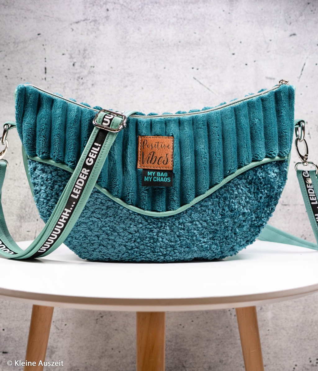 Kunstleder - Leder - Rex -  Metallic - Petrol