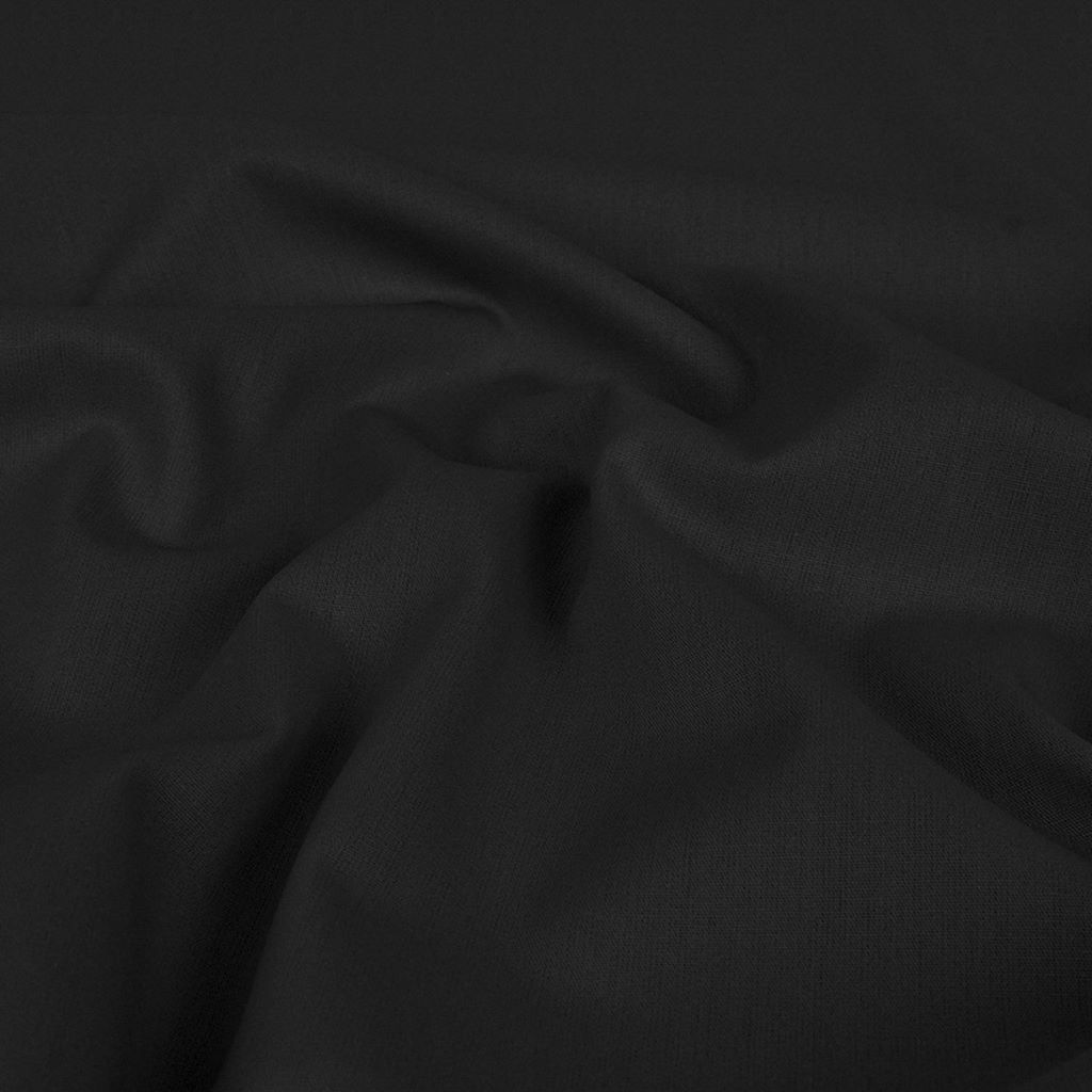 Futter Stoff - Futter - Uni - Schwarz