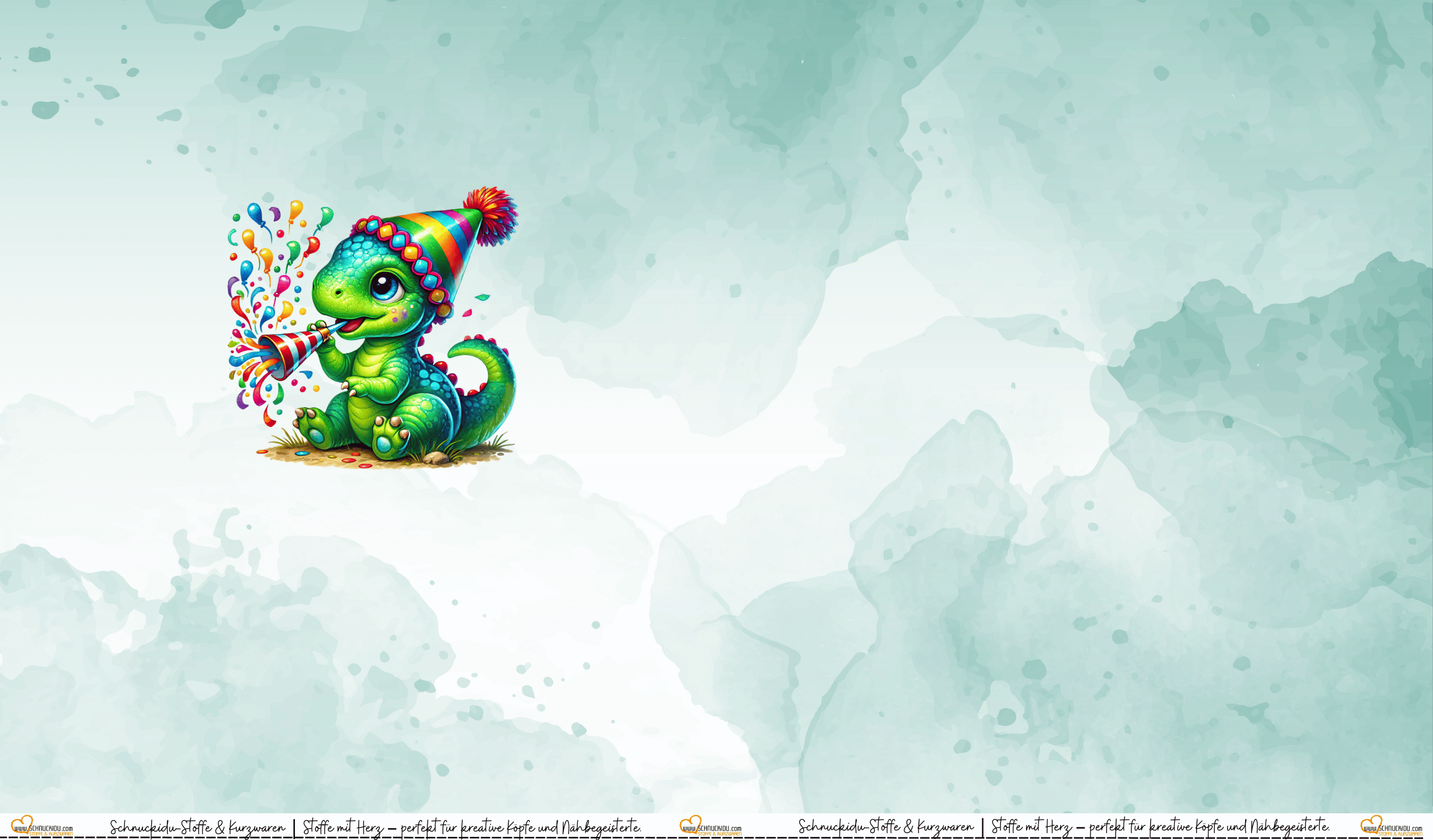 VORORDER - Panel Eigendesign  - French Terry - ca. 82x145cm - Dinoparty
