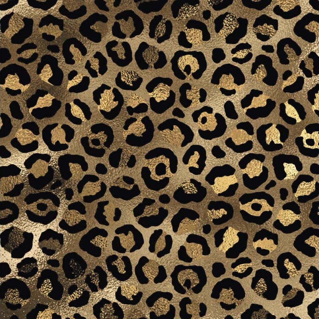 Viskose - Viskosejersey - Digitaldruck - Leoprint auf Beige