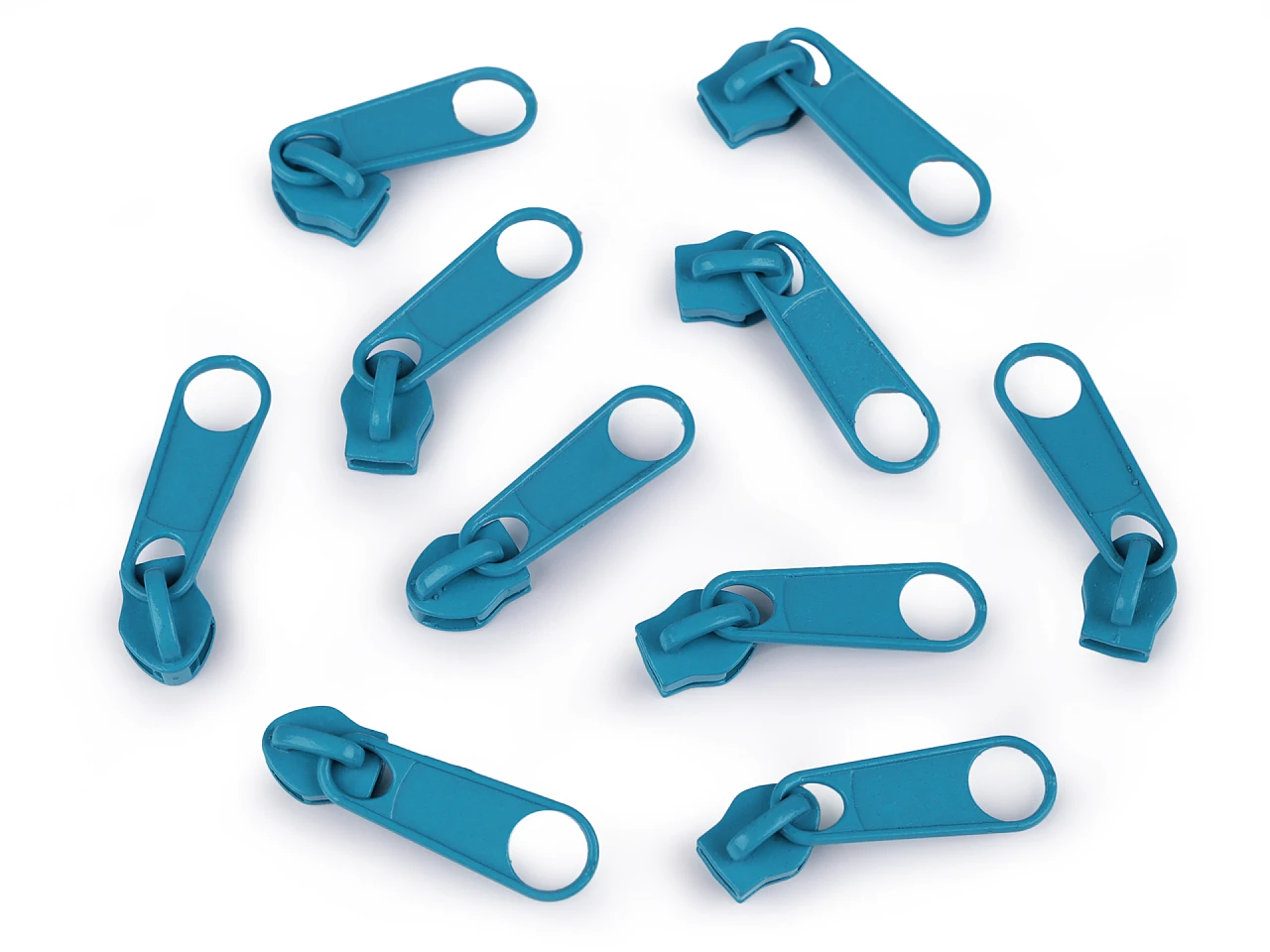 Zipper - Reißverschluss-Schieber - 5mm - Türkis