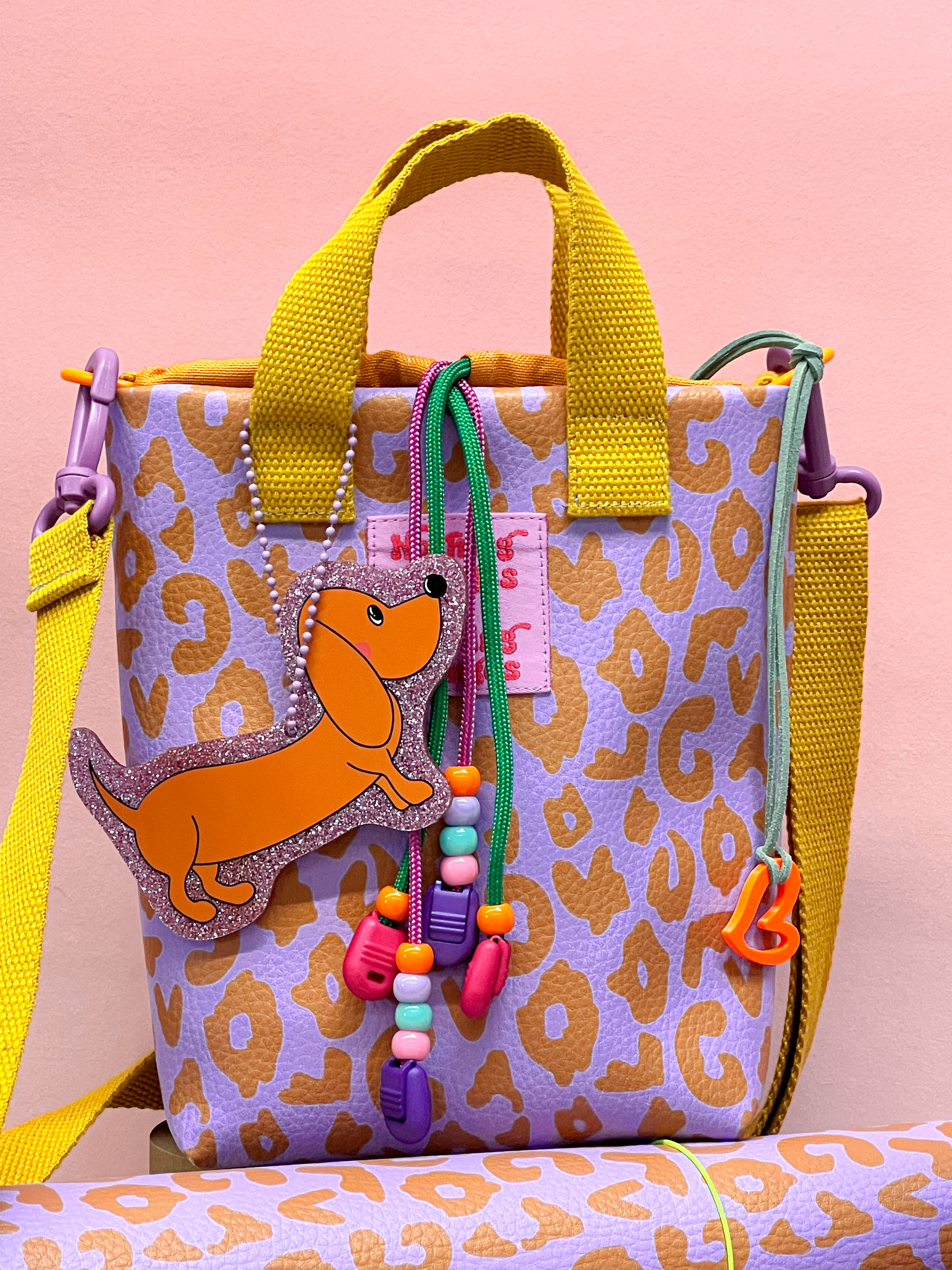 VORORDER - Kunstleder Happy Collection by Cherry Picking - Lila/Braun VORORDER - Kunstleder Happy Collection by Cherry Picking - Lila/Braun