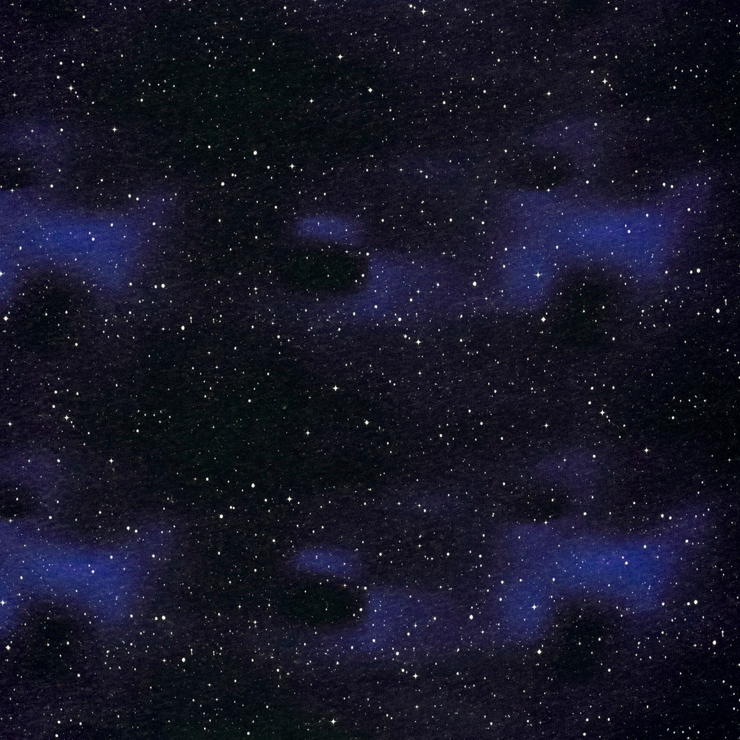 Sweat angeraut - Digitaldruck - Weltraum Blau