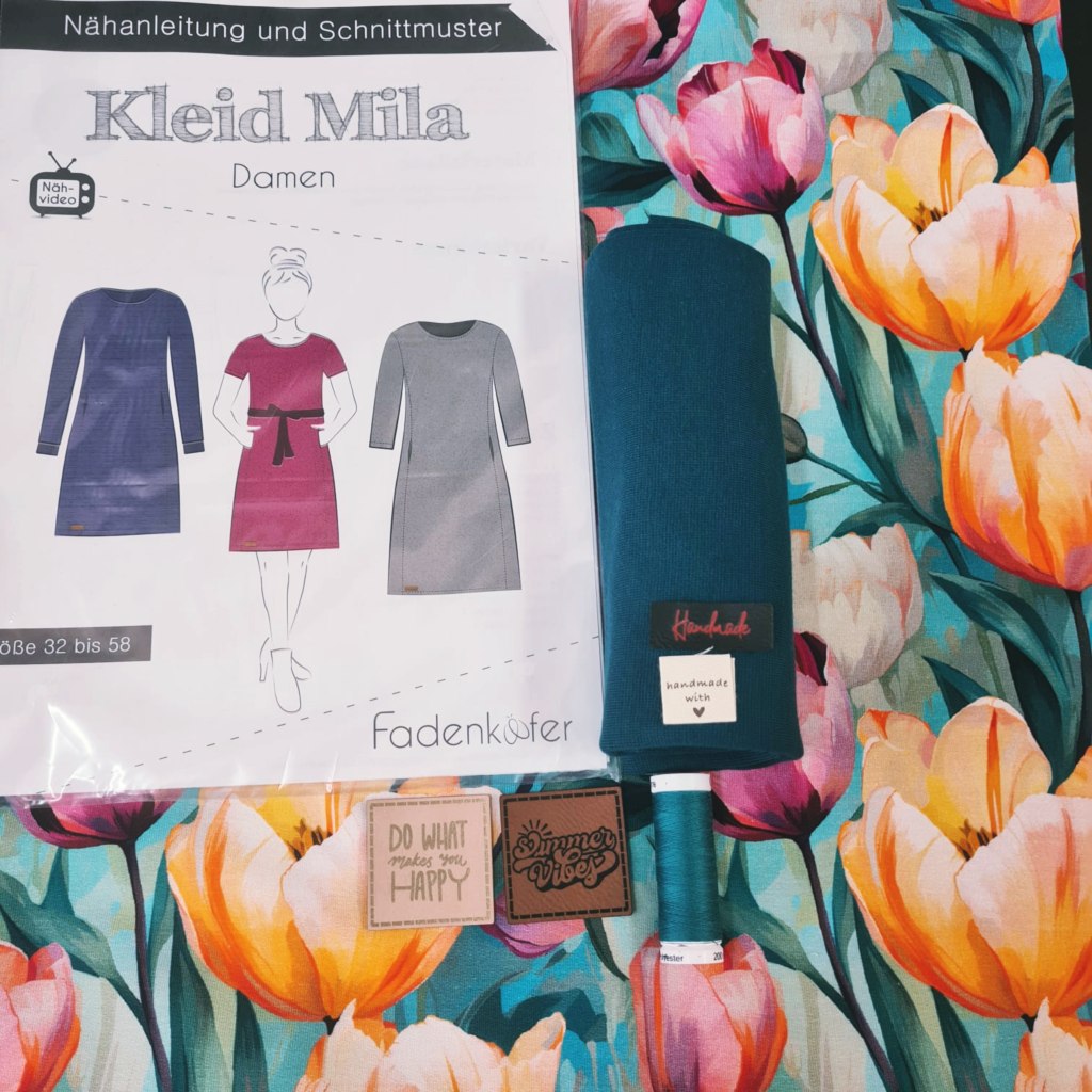 Nähbox Mila Damen – Dein neues Lieblingskleid zum Selbernähen!