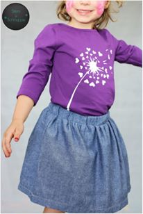 Nähbox Basicshirt Kinder Einhorn – für kleine Einhorn-Fans & große Kreativität!