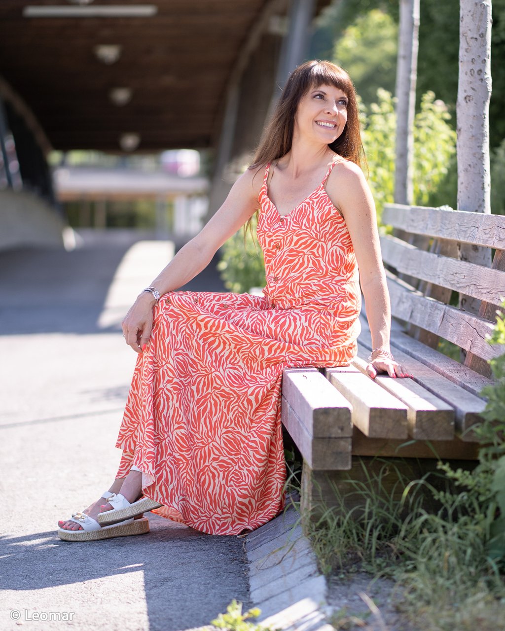 Viskose Webware - Swafing - Zebra Jungle by Bienvenido Colorido - Orange