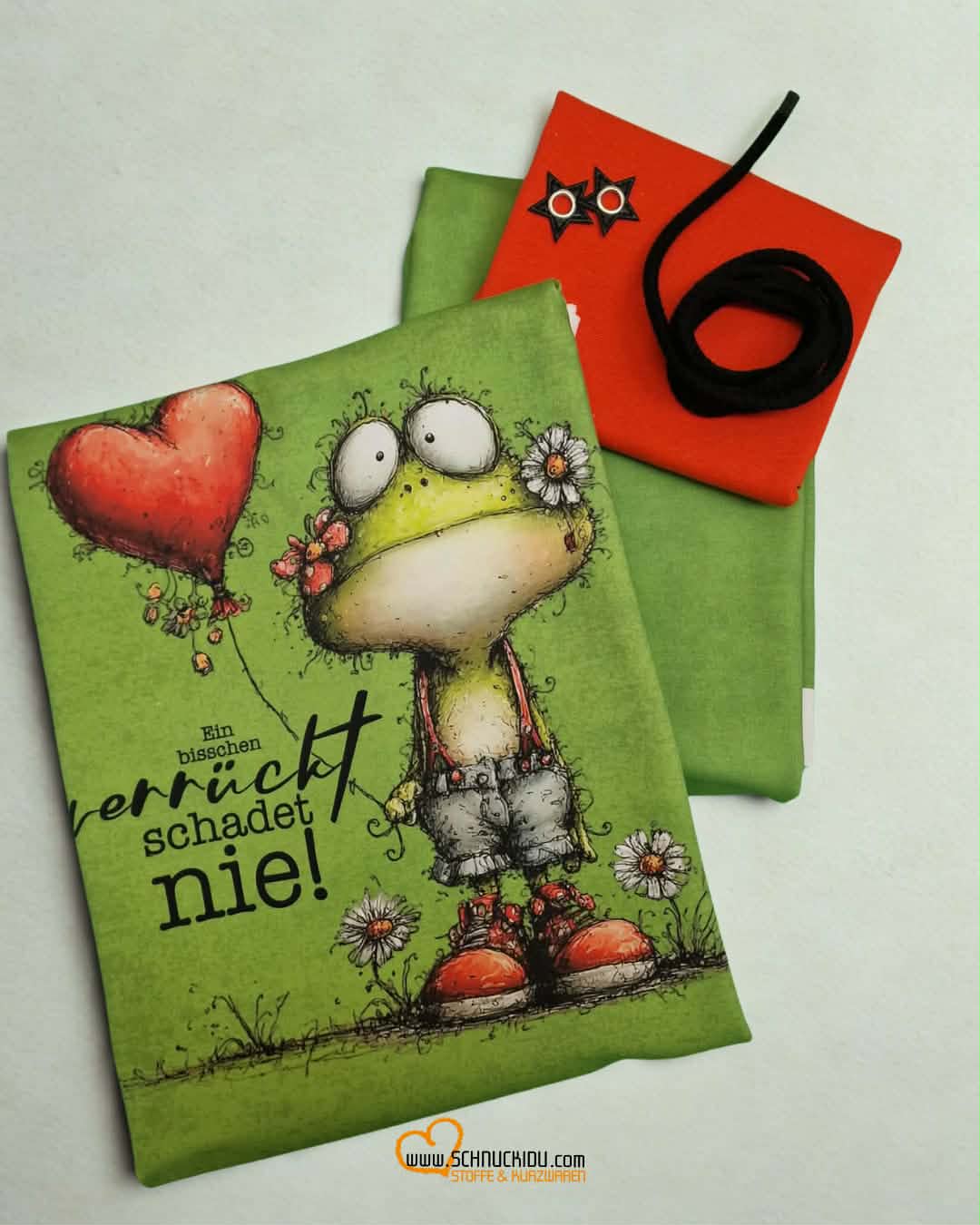 VORORDER - Eigendesign - Kombistoff - French Terry - Verrückt