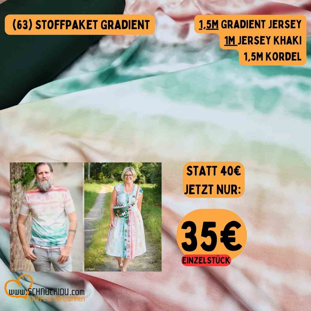 Stoffpaket - Unikat - Stoffpaket Gradient 2