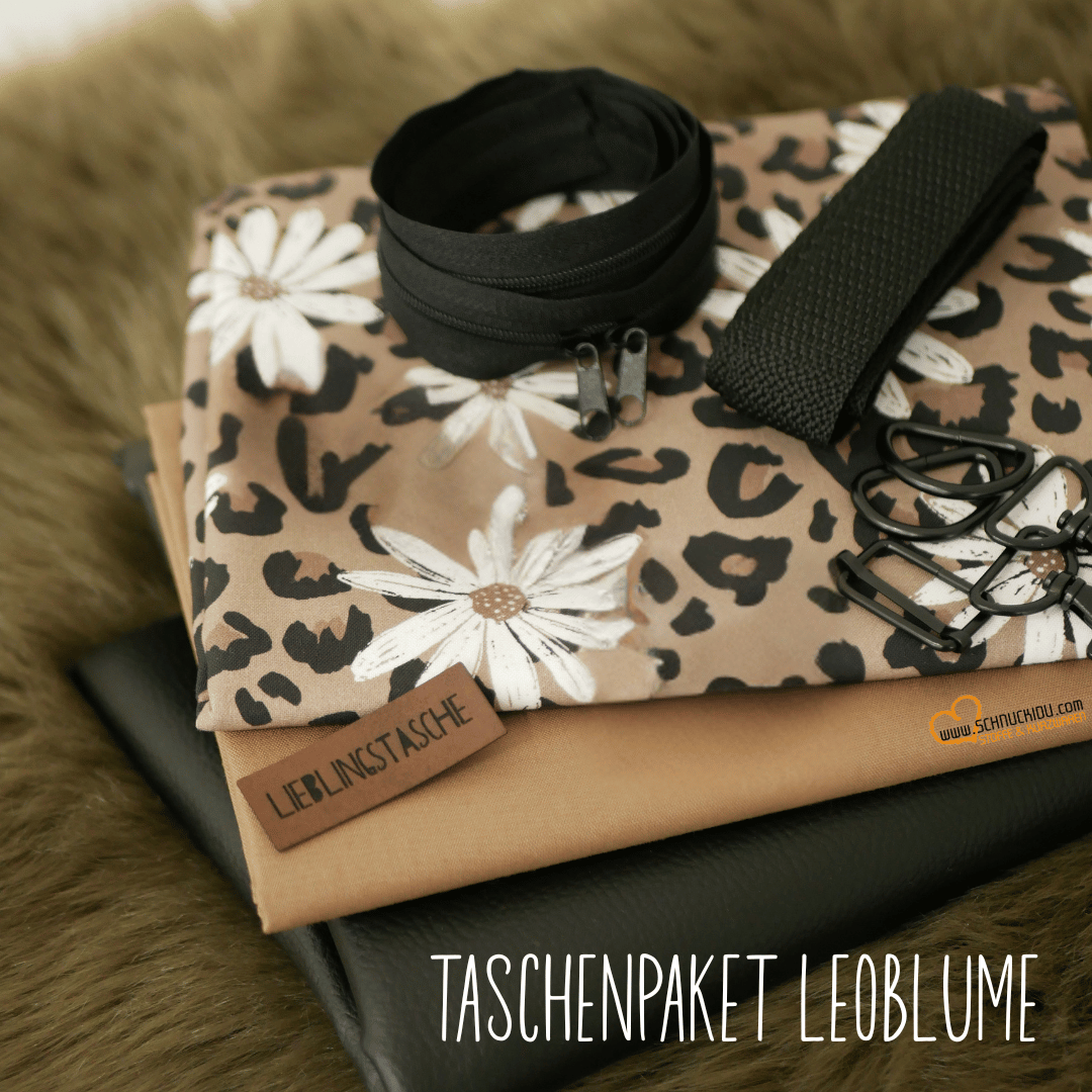 Vororder - Stoffpaket  - Taschenpaket - Leoblume