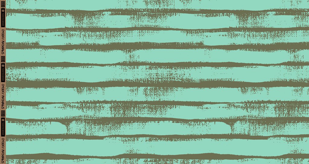 Vororder - French Terry - Swafing - Thorsten Berger - Cheeky Animals - Dachshund Berny - Kombistoff Mint