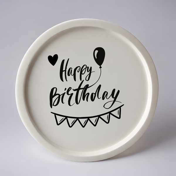 UV Sticker - Rub-On - Aufkleber - Rubbelsticker - Handmade - Geburtstag - 12cm x 22cm 