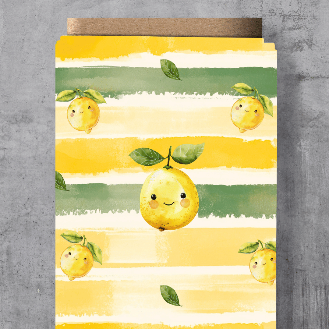 VORORDER - Eigendesign - Früchtekollektion - Zitrone