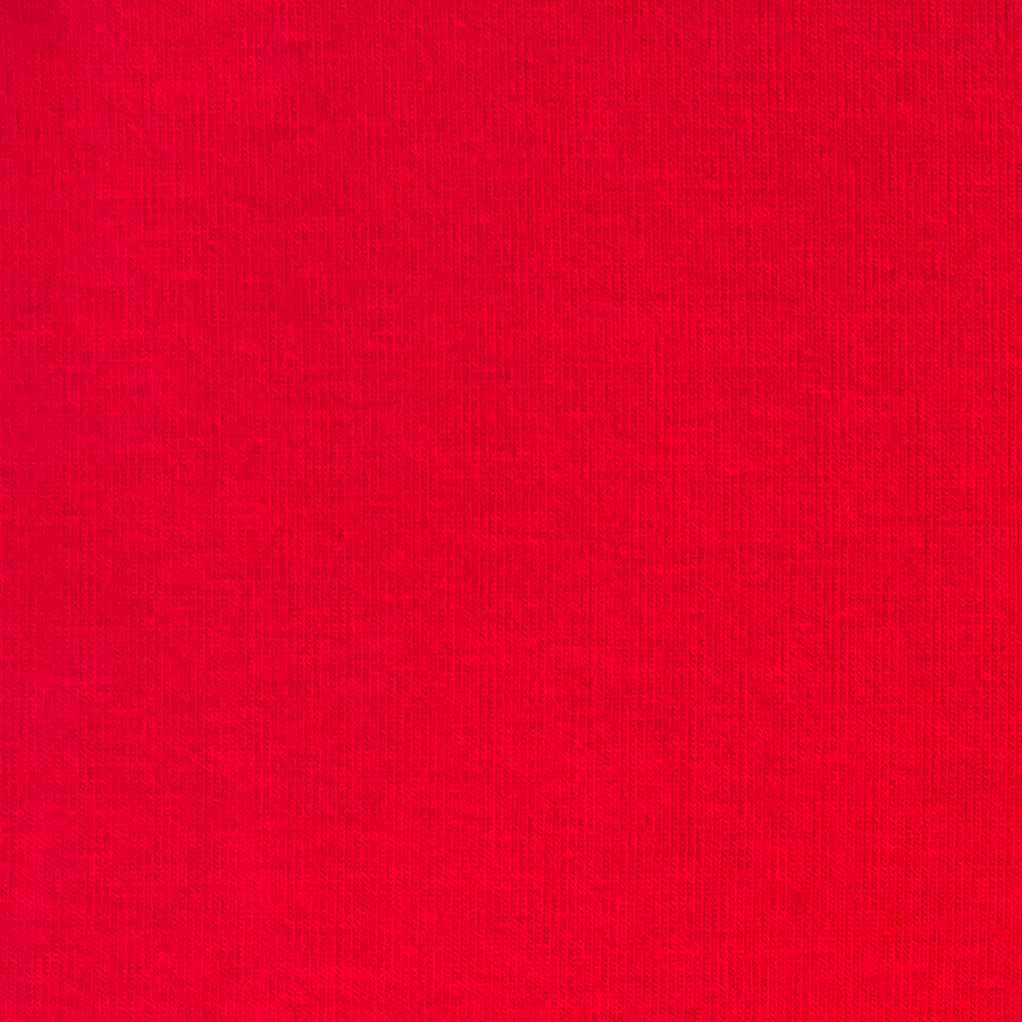 Baumwolljersey - Uni Jersey - Rot