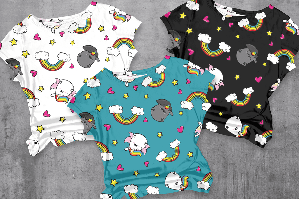 VORORDER - Lizenz Pummeleinhorn - Glitzerweltler Regenbogen - Schwarz VORORDER - Lizenz Pummeleinhorn - Glitzerweltler Regenbogen - Schwarz