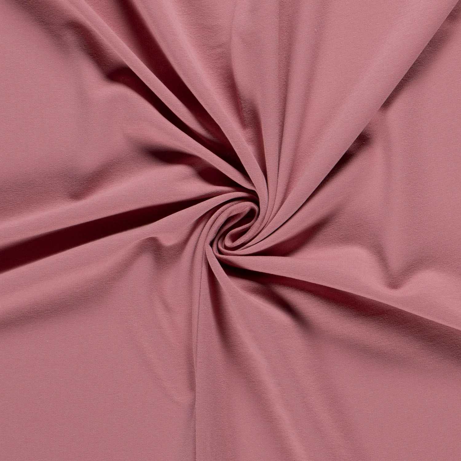 French Terry Sommersweat Uni in Hellem Altrosa – pudriges Rosa, ungeraut, 95% Baumwolle, Öko-Tex Standard 100, weicher Sweatstoff