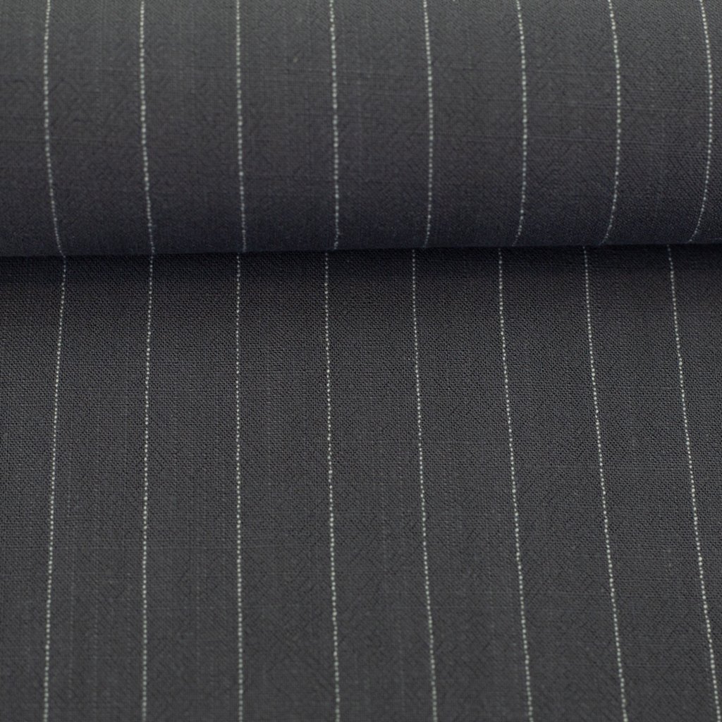 Viskose Leinen - Leinen Stoff - Swafing - Landshut - Grau