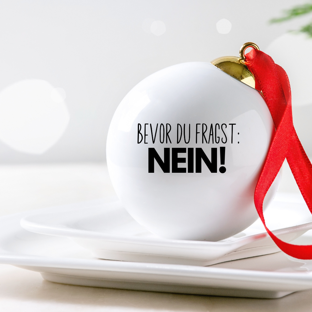 UV Sticker - Rubbelsticker - Handmade - NEIN - 5,7cm x 10,8cm