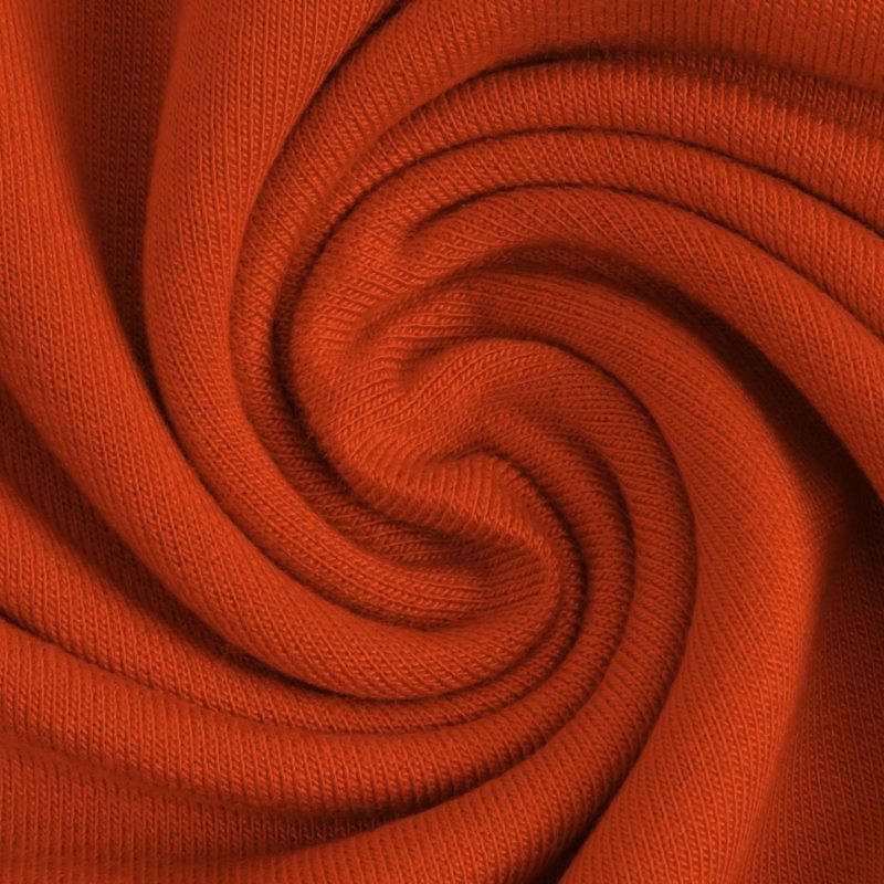 Modal French Terry - Modal Sommersweat Stoff - Uni - Rost