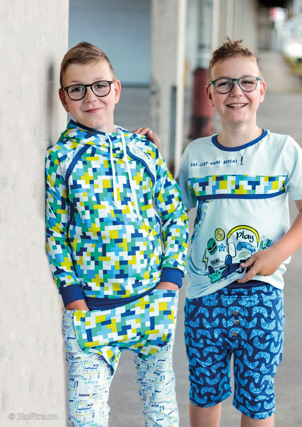 Motivjersey - Digitaldruck - Happy Gamer by lycklig design - Gamer Schriftzüge