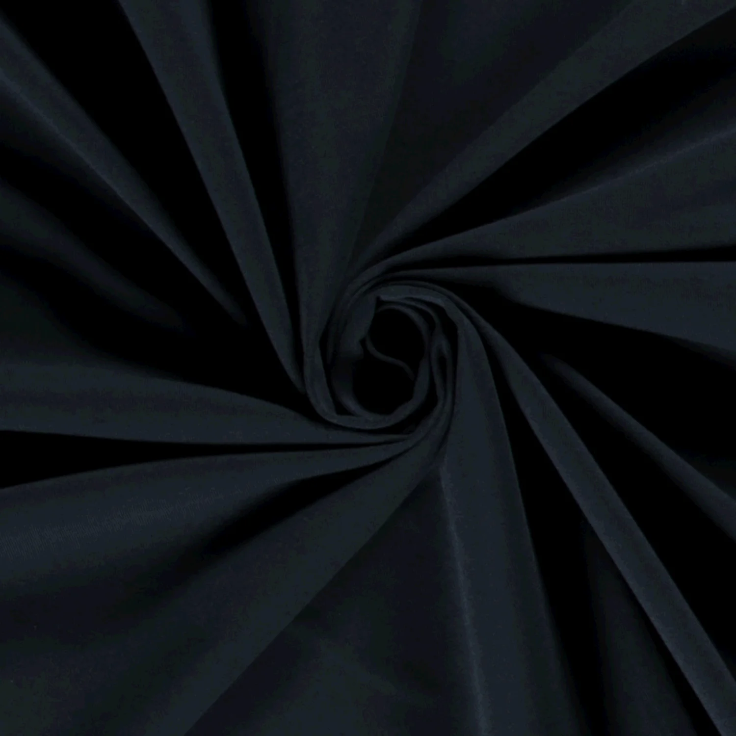 Uni Baumwolljersey Stoff in Dunkelnavy als Meterware für Nähprojekte.