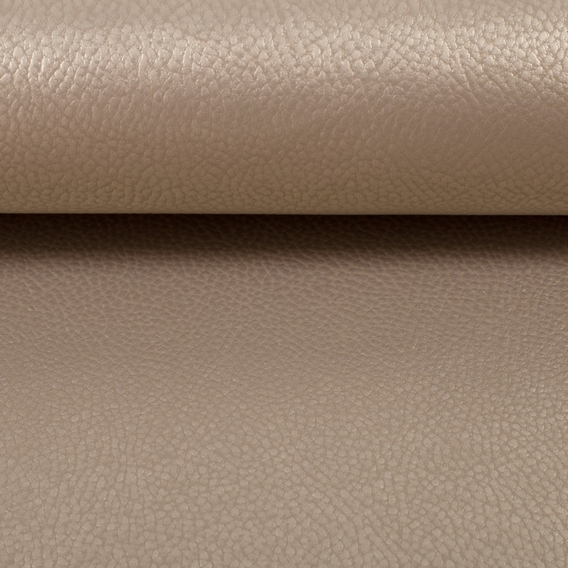 Kunstleder - Rex - Uni Metallic Camel