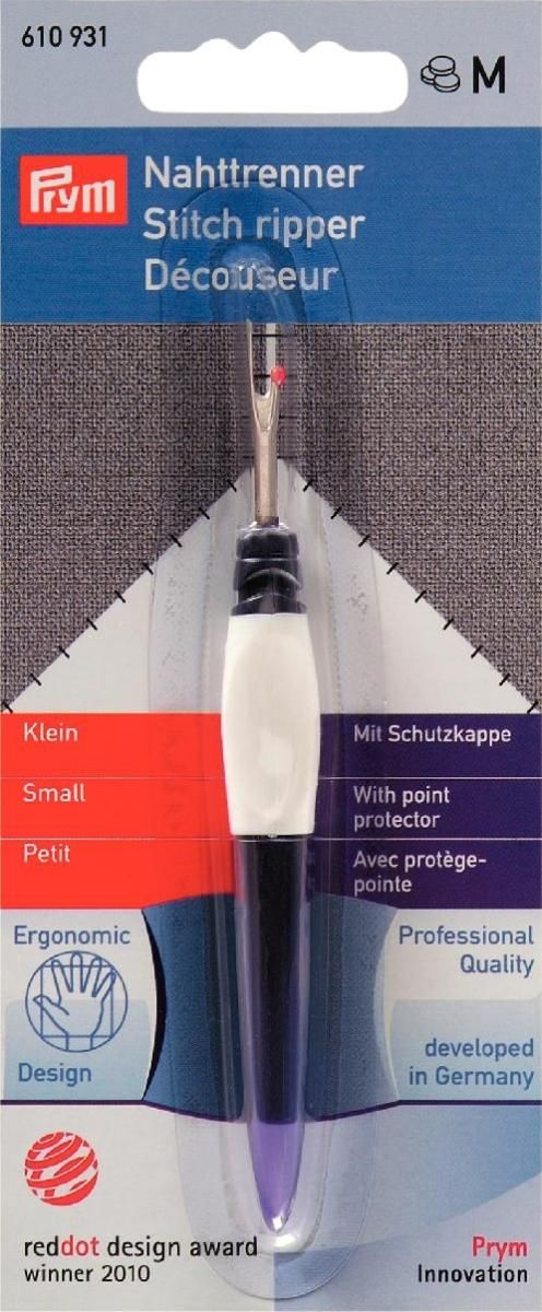 PRYM Nahttrenner mit Schutzkappe - klein - ergonomic - 610931