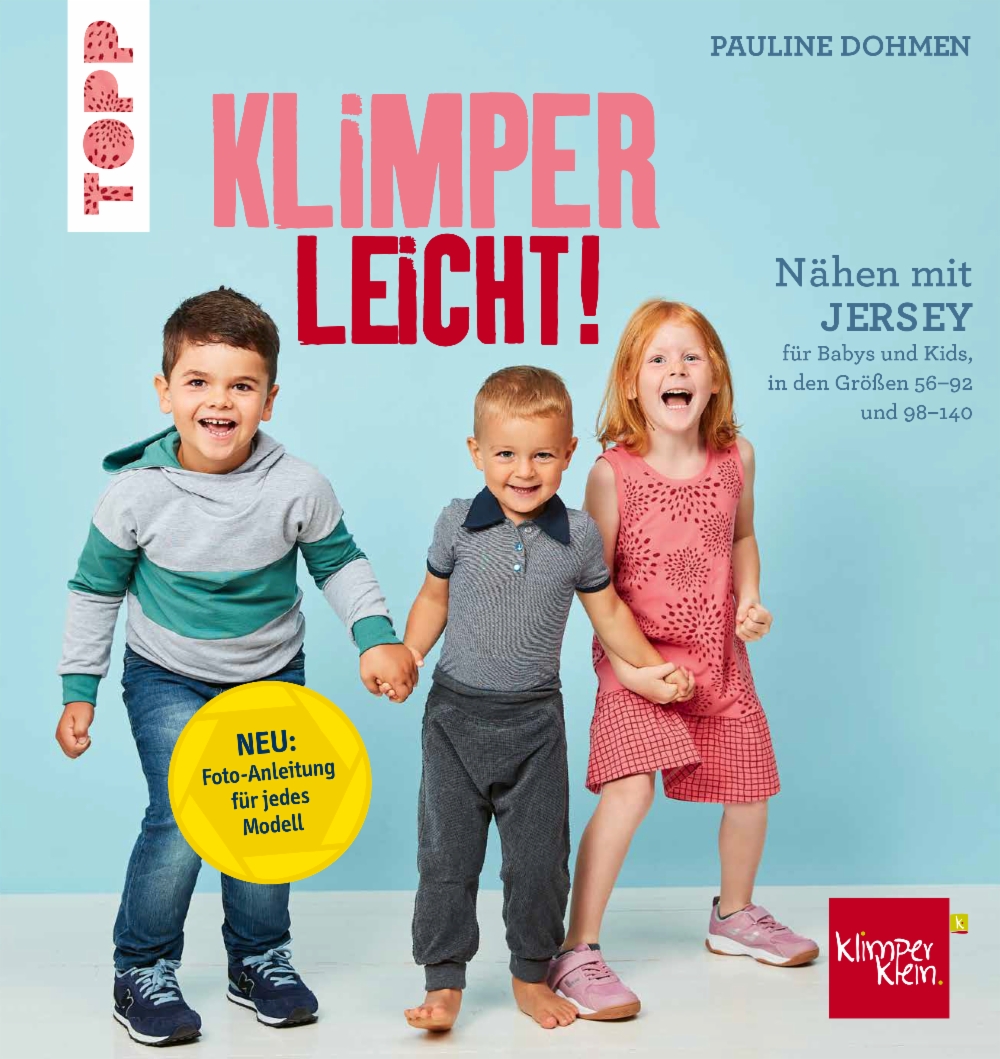 TOPP - Buch - Nähen mit JERSEY für Babys und Kids (56-92 & 98-140) - KLIMPERLEICHT!